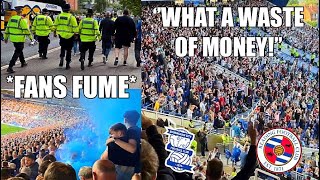 Blues Fans GO MAD OPENING Day ANGER Birmingham City V Reading VLOG [upl. by Auhsuoj848]