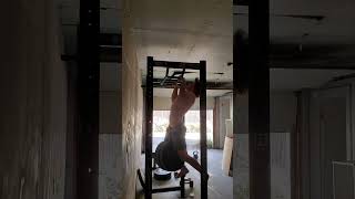 Sternum Pullup With 1287 Pounds Added Bodyweight 185 [upl. by Flagler673]