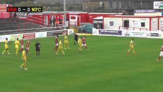 Ebbsfleet United vs Wealdstone FC 250814 [upl. by Dustie]