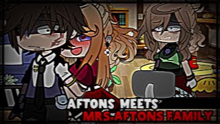 The Aftons Meets MrsAftons family  FnaF  Gachaclub [upl. by Loise]