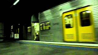 Cityrail S set departs Circular Quay [upl. by Leal]