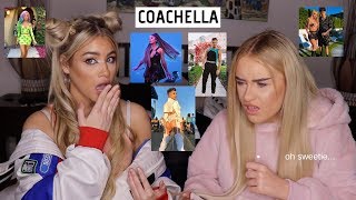 ROASTING AND REACTING TO COACHELLA OUTFITS 2019 [upl. by Llieno261]