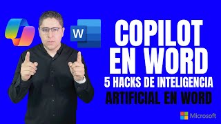 Descubre Copilot en Word 5 Funciones Revolucionarias de IA que Cambiarán tu Forma de Escribir word [upl. by Engelhart261]