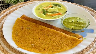 High Protein Adai Dosa  ಅಡೆ ದೋಸೆ ಮಾಡುವ ವಿಧಾನ  Adai dosa recipe [upl. by Lisk]