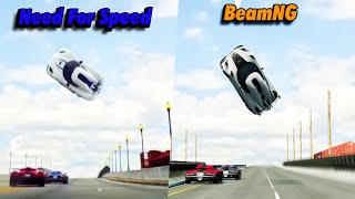 Movie Crash Scenes vs BeamNGDrive  SidebySide Comparison 1 [upl. by Jenness603]