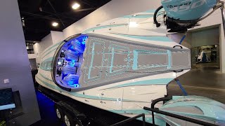 Powerboats at the Miami Boat Show [upl. by Rawley]