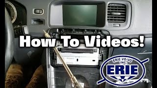 How To Remove CD Player radio on 20112018 Volvo S60 [upl. by Madda]