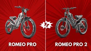 Eahora Romeo Pro Vs Eahora Romeo Pro 2  Best Electric Bike of 2024 [upl. by Maridel]