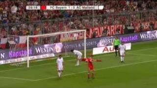 FC Bayern München vs AC Mailand 41 AudiCup Halbfinale All Highlights [upl. by Seys]