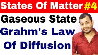 Graham’s law of Diffusion and Effusion [upl. by Eirrem]