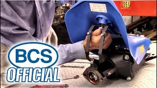 Assembling the Sickle Bar Attachment for BCS TwoWheel Tractors [upl. by Hayarahs]