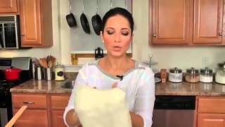 BBQ Chicken Pizza Recipe Laura Vitale Laura in the Kitchen Episode 743 [upl. by Harraf]