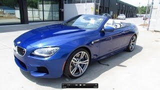 2012 BMW M6 Convertible Start Up Exhaust and In Depth Review [upl. by Rauch]