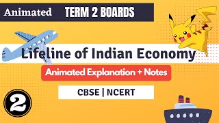 LIFELINES OF NATIONAL ECONOMY  CLASS 10  CBSE GEOGRAPHY CHAPTER 7  L2 [upl. by Carder]