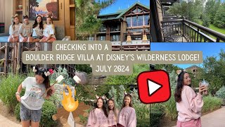 Boulder Ridge villas at Disney’s Wilderness Lodge STAYCATION [upl. by Dnamron]