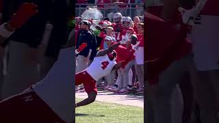 Still a great catch 🤷‍♂️ cfb football nebraska ohiostate [upl. by Calvinna238]