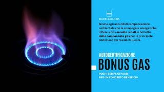 Cosa serve per presentare lautocertificazione Bonus Gas [upl. by Gagliano]