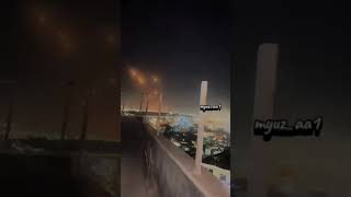 Israël bombardé massivement missile action explosion très proche ville en feu [upl. by Acinehs]