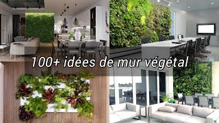 100 idées de murs végétal d’intérieur  décoration florale d’intérieur 🌱 [upl. by Haraj]