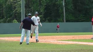 MBU BASEBALL RYAN GUNHOUSE HR V BENADICTINESPRINGFIELD KINGSPORT REGIONAL 05102013 [upl. by Burtie]