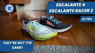 Altra Escalante 4 vs Escalante Racer 2  Which is best It Depends on YOU 👟🔍 [upl. by Harmonia]