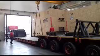 FR Autotrasporti snc in netetradecom from italy industry crane transport mobilcrane [upl. by Luemas]