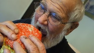 ANGRY GRANDPA TRIES THE ANGRIEST WHOPPER [upl. by Nogaem]