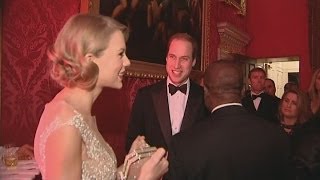 Prince William meets Taylor Swift and Jon Bon Jovi [upl. by Bourgeois64]