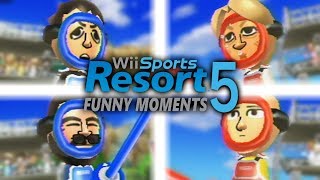 SWORDPLAY TOURNAMENT  Wii Sports Resort Funny Moments Part 5 [upl. by Maeve]