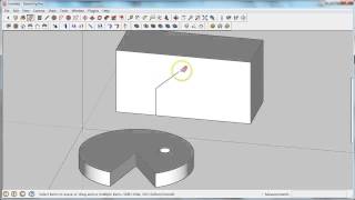 SketchUp Wall Hook Overhangs [upl. by Eirffej]