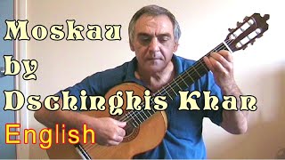 Dschinghis Khan  Moskau  Cover Lyrics and chords English [upl. by Yolanda]