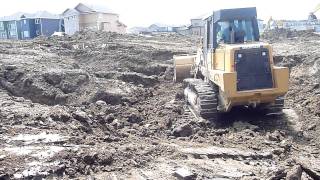 Cat 973C Backfilling Services Part 2 [upl. by Enyrb]