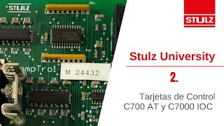 Stulz University 2Tarjeta de Control C7000AT C7000IOC [upl. by Akkina233]