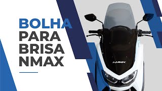 Bolha parabrisa YAMAHA NMAX 160 aplicada [upl. by Itsuj]