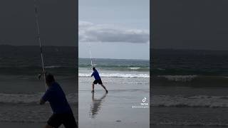 Surfcasting in oceano surfcasting orata oceano francia [upl. by Hahcim210]