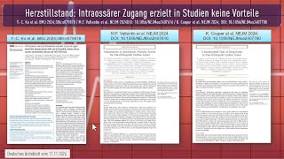 Herzstillstand Intraossärer Zugang erzielt in Studien keine Vorteile [upl. by Antons657]