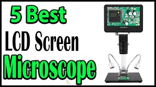 TOP 5 Best LCD Screen Microscope Review 2025 [upl. by Sly308]