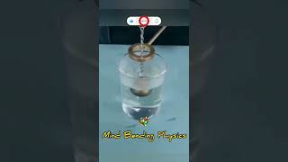 Thermal expansion and contraction 💖 experiment physics science fun amazing shorts viralvideo [upl. by Busey]