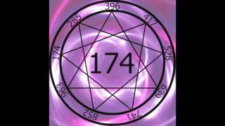 1 Hr Solfeggio Frequency 174hz  Foundation of Conscious Evolution [upl. by Hildy]