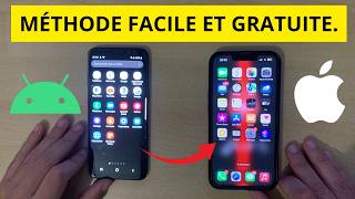 Transférer TOUTES vos Données dAndroid à iPhone 🤩  Tutoriel Facile [upl. by Ssilb]