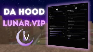 WORKING DA HOOD LUNARVIP BEST LOCK SCRIPT FREE • SOLARA SUPPORT [upl. by Aizitel464]