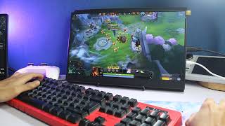 Portable Monitor 156 Inch Budget Gaming Portable Monitor Dengan 144hz Refresh Rate [upl. by Ludba743]