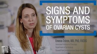 Signs and Symptoms of Ovarian Cysts [upl. by Kachine]