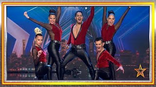 TANGO TAMBORES y PASIÓN ¡Estos ARGENTINOS lo dan todo  Audiciones 7  Got Talent España 2019 [upl. by Bonnette]