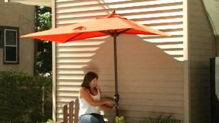 The Better Half Patio Umbrella  Product Review Video [upl. by Anewor]