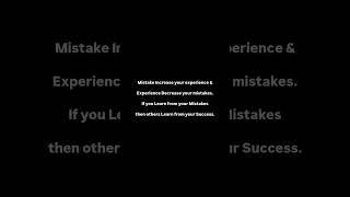 Learn from your mistakes motivation [upl. by Aim]