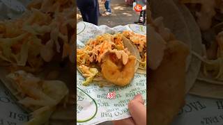 ¡Estos tacos de pescado y camarón están riquísimos 🍤🐟🌟 comida tragones mariscos guadalajara [upl. by Arinay]