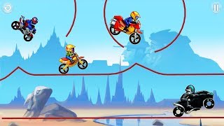 BIKE RACE Free  VIP Bike World Record  Dunes GamePlay Android \ IOS [upl. by Prendergast741]