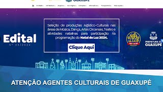 Secretaria de Cultura divulga edital de projetos culturais do Natal de Luz [upl. by Sajet]