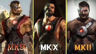 MK9 vs MKX vs MK11  Kano Combos [upl. by Ferguson979]